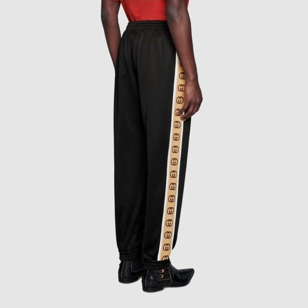 Gucci Black Technical Jersey Trackpants - Picture 2 of 9
